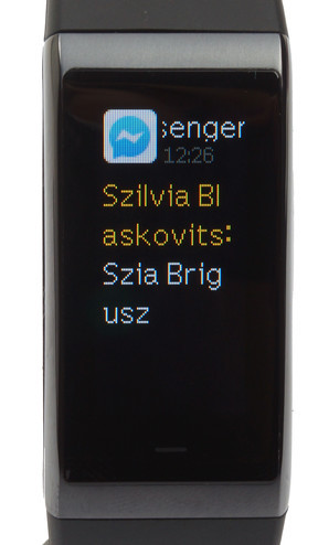 A lényeg igazából az értesítések részletes megjelenítése, az pedig az ékezeteket leszámítva kitűnő.