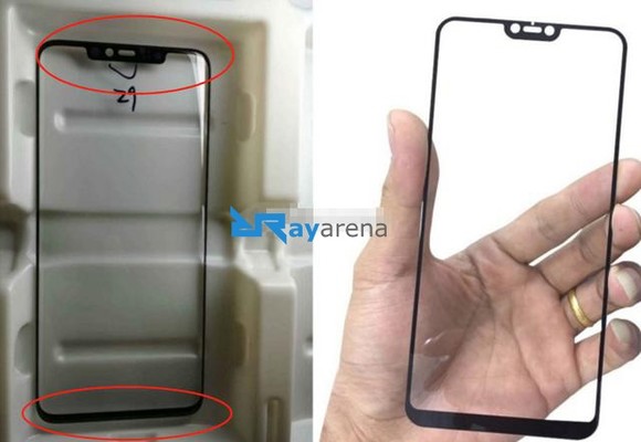 A RayArena szerint bal oldalon látható a Xiaomi Mi 7, jobb oldalon pedig a Vivo X21 érintőüvege