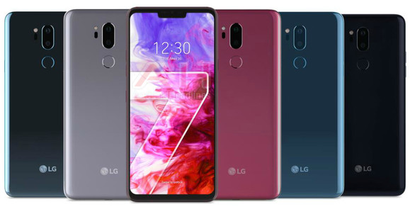 Az LG G7 ThinQ állítólagos renderképe