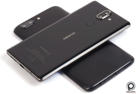 A Nokia 8 Sirocco a OnePlus 5T-n pihen