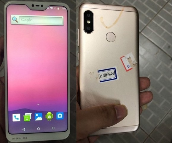 Előfordulhat, hogy a Xiaomi Redmi 6-ot látjuk a képen.