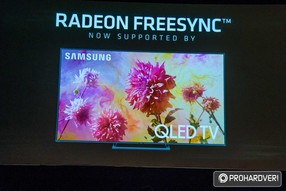 AMD FreeSync a Samsung QLED tévéin