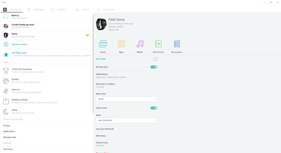 Zenét a FitBit desktop alkalmazás segítségével lehet saját forrásból átvinni