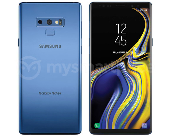 A Galaxy Note9 mélytengeri kékben