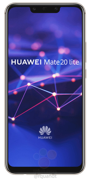 A Mate 20 Lite állítólagos renderképe