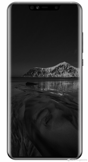 A Mate 20 Pro állítólagos renderképe