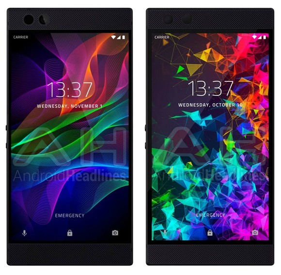 Razer Phone (balra) és Razer Phone 2 (jobbra)