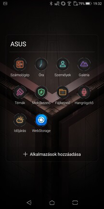 Ugyanaz a felület normál és X módban