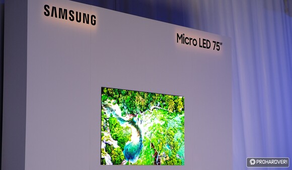 Samsung 4K Micro LED kijelző