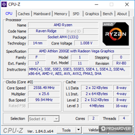 Versenyzőinkről szokásos CPU-Z képek is készültek