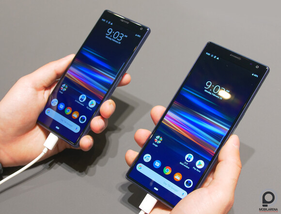 Az Xperia 10 és a 10 Plus