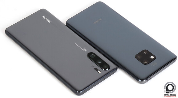 A P30 Pro a Mate 20 mellett is jól néz ki