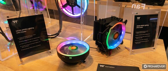 Thermaltake UX 100 és 200 ARGB Lighting