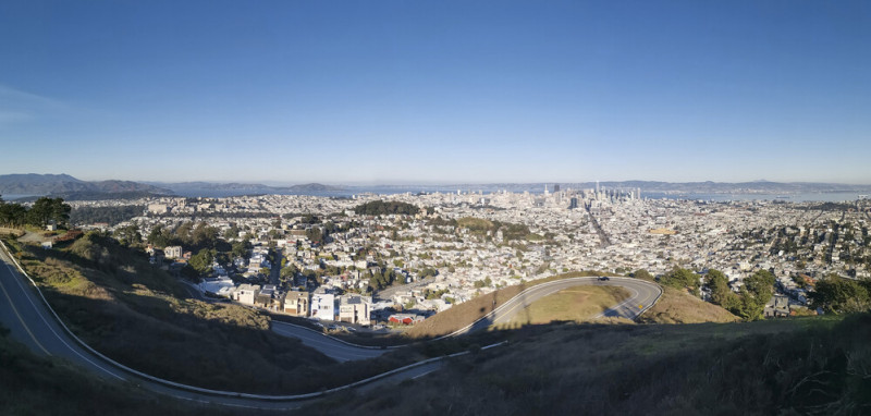 San Francisco Twin Peaks felől