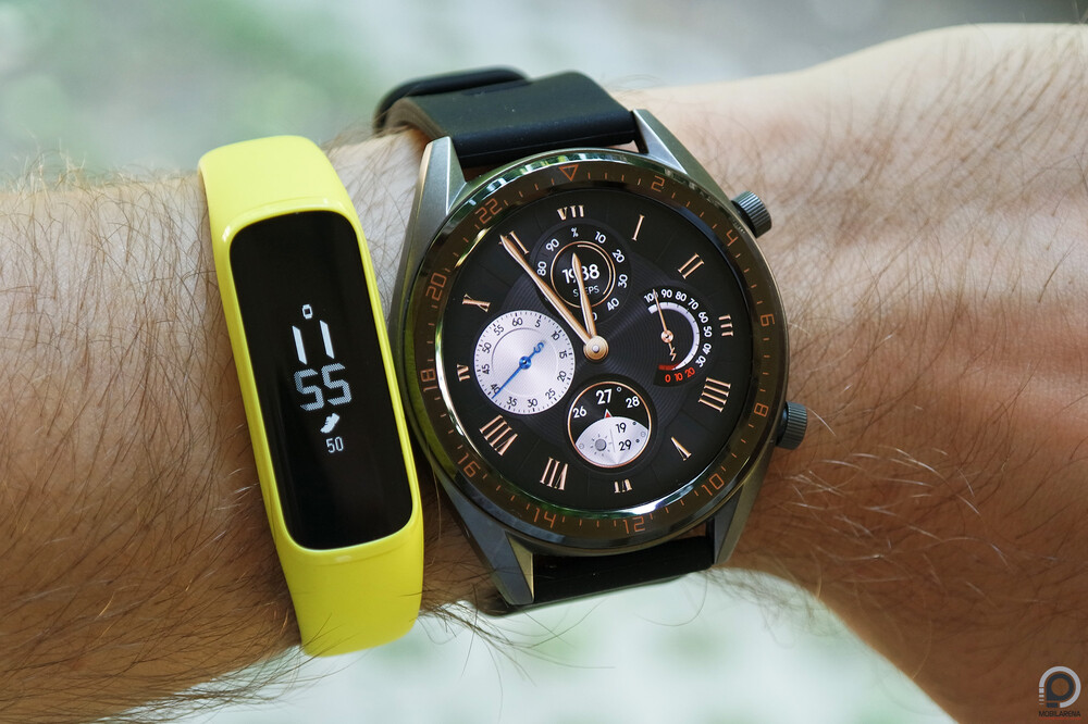 Eltörpül és szinte észrevétlen a Galaxy Fit e a Watch GT Active-féle monstrumok mellett