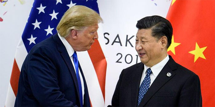Donald Trump amerikai és Hszi Csin-ping kínai elnök