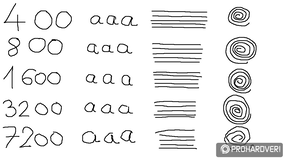 Balra a RF-es, jobbra a Bluetoothos Paint teszt képzőművészeti remeke honol