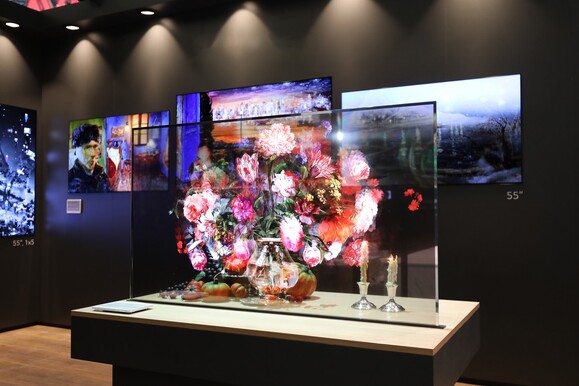 LG átlátszó OLED tv