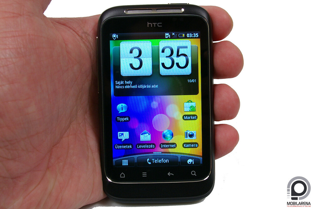 A HTC Wildfire S nyolc évvel ezelőttről