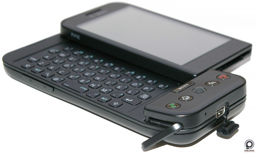Az első fecske, vagyis zöld robot: a T-Mobile G1, más néven a HTC Dream