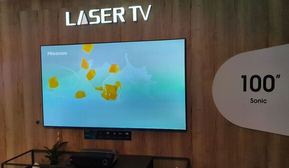 Hisense Laser TV koncepció