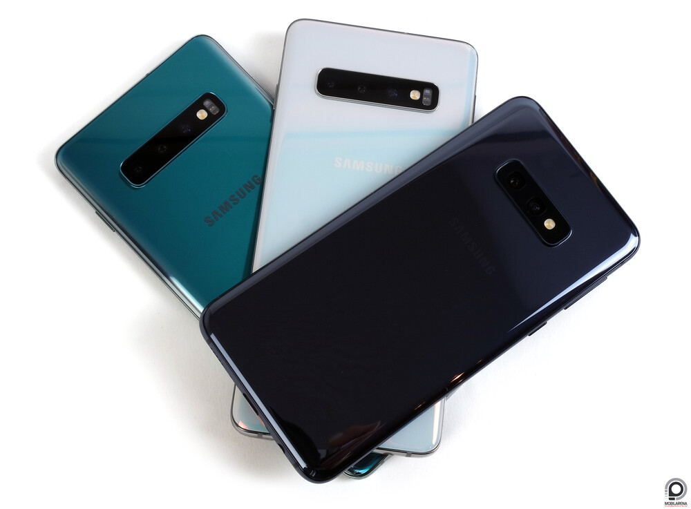 A három nálunk forgalomba került Galaxy S10