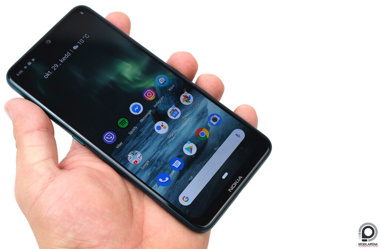 Nokia 7 Plus méretekkel és alapadottságokkal, de jóval frissebb megjelenéssel érkezett meg a 7.2