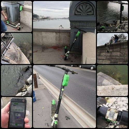 Sokan képzelnek alternatív elhelyezést a bérlős rollereknek - az indulat sokszor jogos, a cselekedet már egyáltalán nem