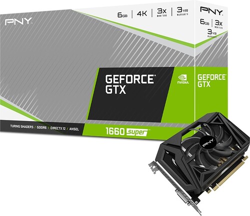 PNY GeForce GTX 1660 Super Single Fan