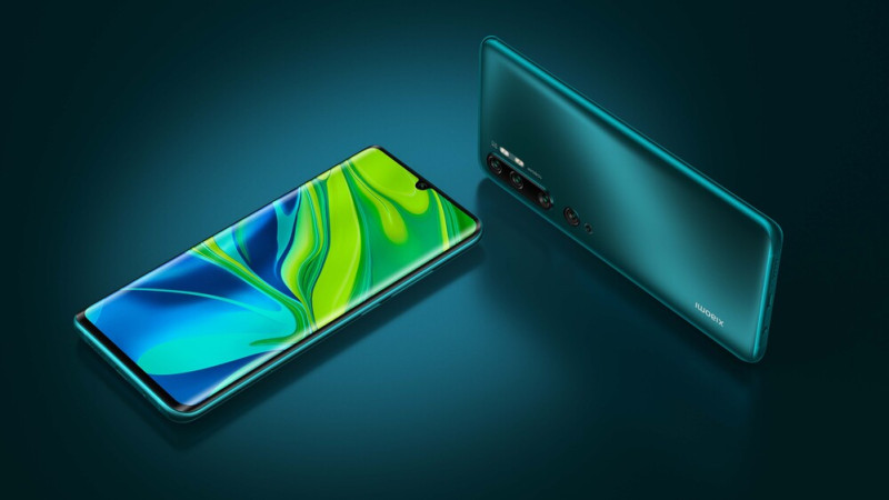 A Xiaomi Mi Note 10 és a Mi Note 10 Pro szemre megkülönböztethetetlen