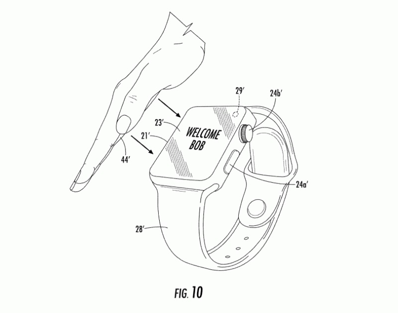 Egy másik, tenyéralapú azonosítás formatervezési ábrája