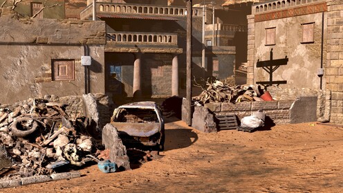 A Variable Rate Shading hatása kikapcsolva és bekapcsolva