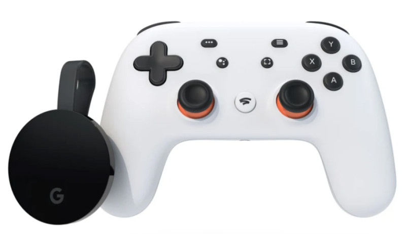 A Stadia kontroller és a Chromecast Ultra