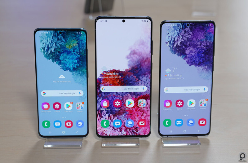 A Galaxy S20 család, átlagos mérettől az egészen gigantikusig
