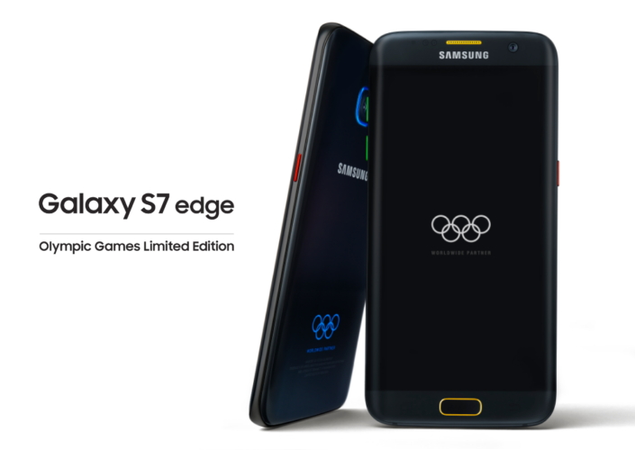 A Galaxy S7 edge különkiadása a legutóbbi Nyári Olimpiai Játékokhoz