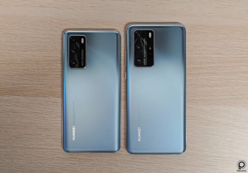 A Huawei P40 és P40 Pro matt kivitelben