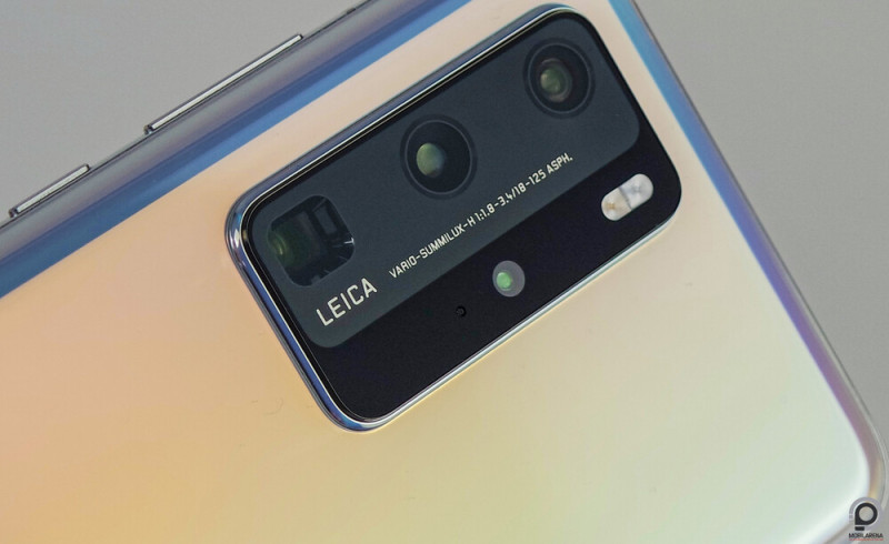 A P40 Pro hátlapi kamerarendszere