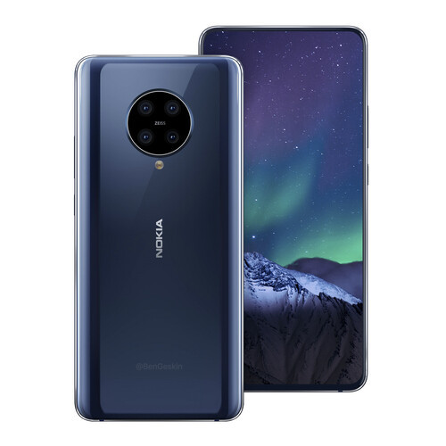 Ben Geskin koncepciója a Nokia 9.3 PureView-ról