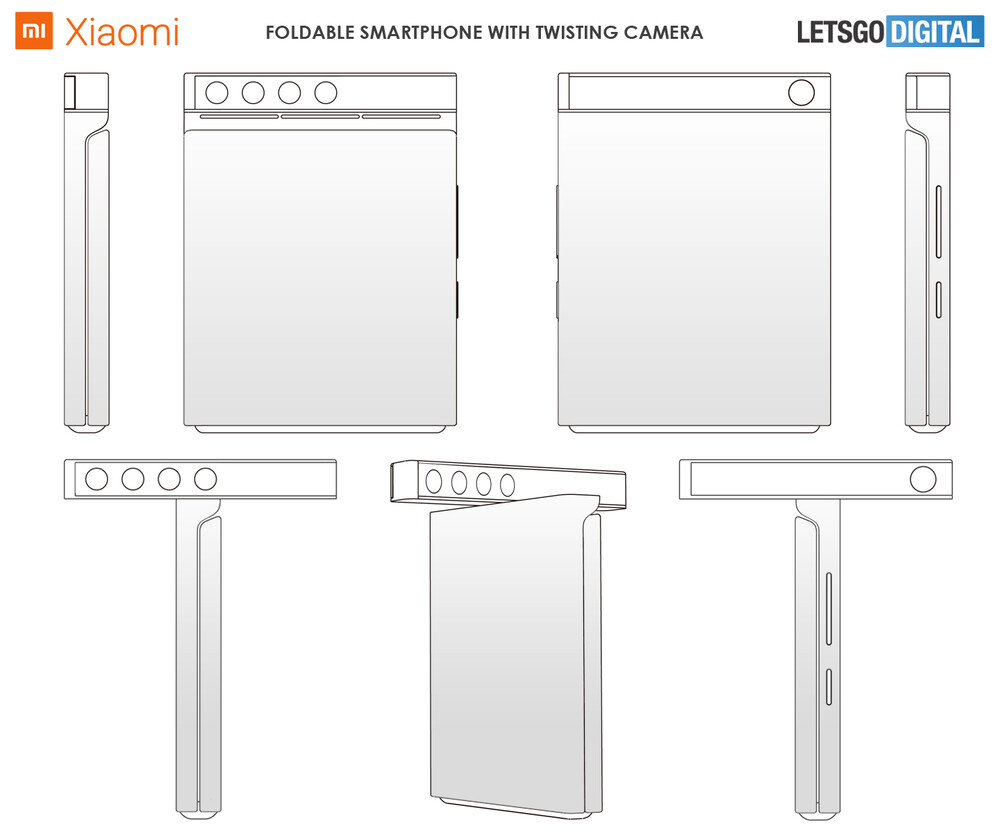 A Xiaomi formatervezési mintája a Letsgodigital oldalán közölve