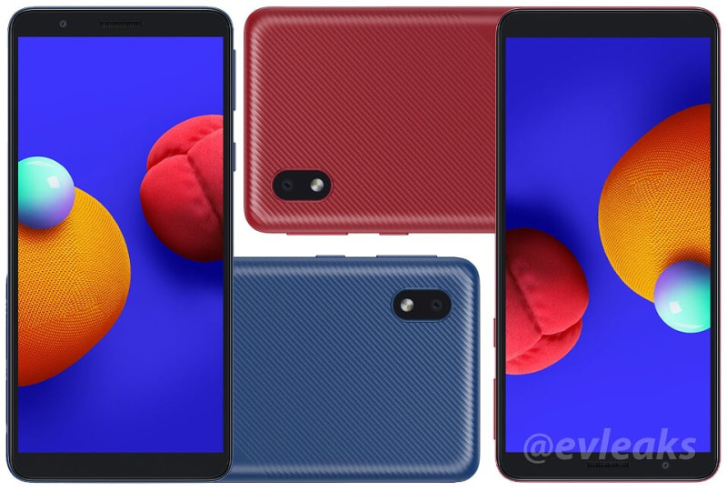 A Galaxy A01 Core (forrás: GSM Arena / EvLeaks)