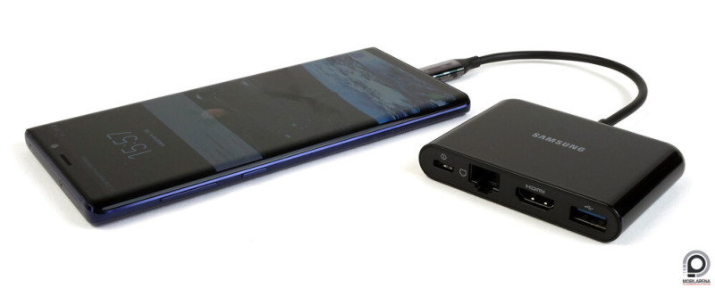 DeX Station helyett használhatunk multiport adaptert is