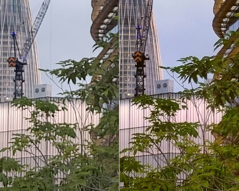 Komoly előny részletességben 85 mm-en, az Oppo friss kamerájával (jobbra)