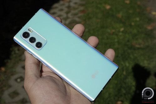 Egészen zöldes és nagyon lila is tud lenni a hátlap napfény alatt