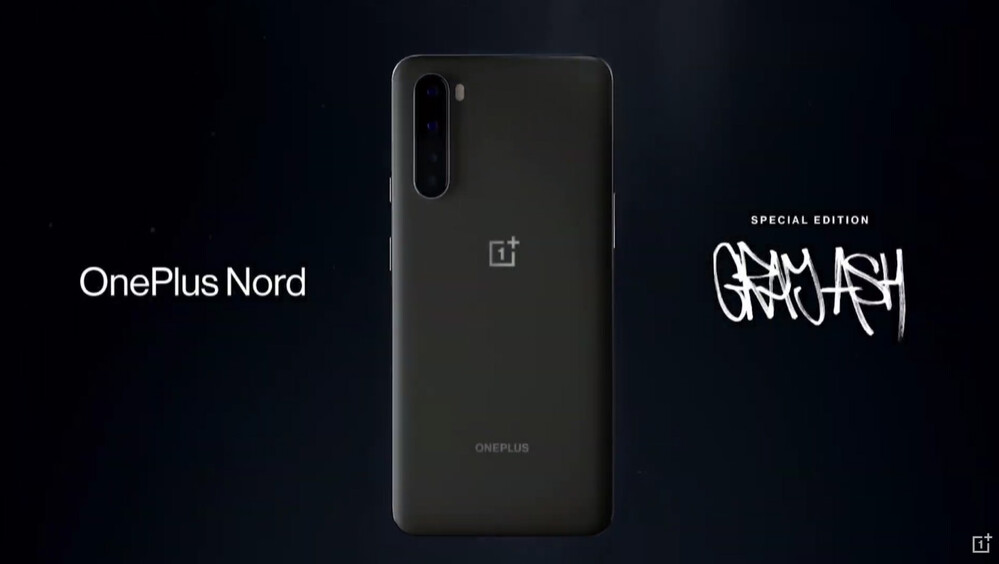 Az új hamuszürke OnePlus Nord