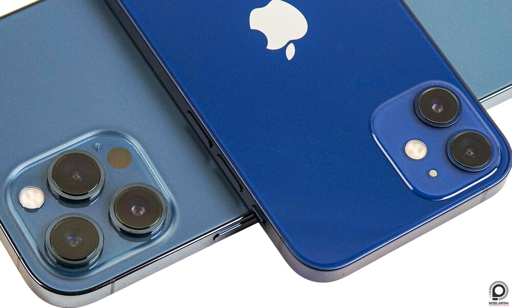 Az iPhone 12 Pro Max három, a Mini két látószöget kínál a hátlapon