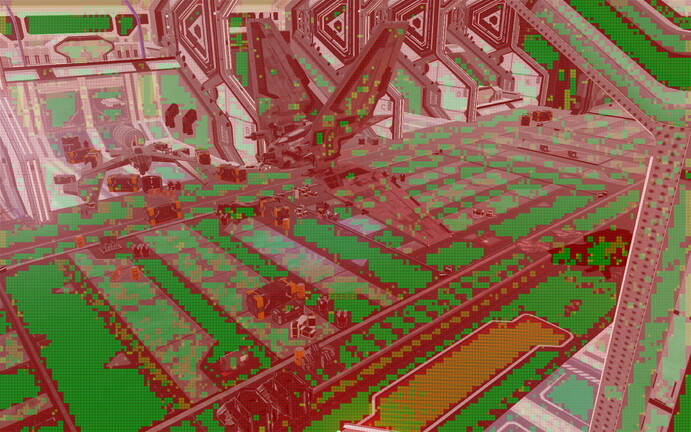 FidelityFX Variable Shading működés közben