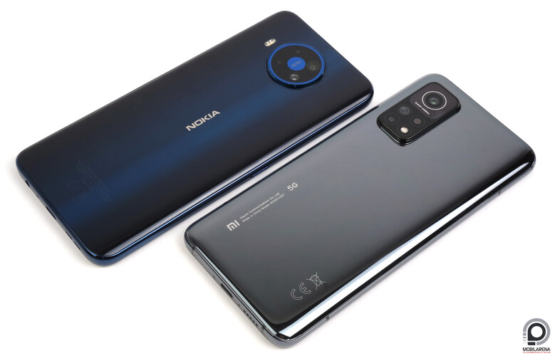Nokia 8.3 és Xiaomi Mi 10T