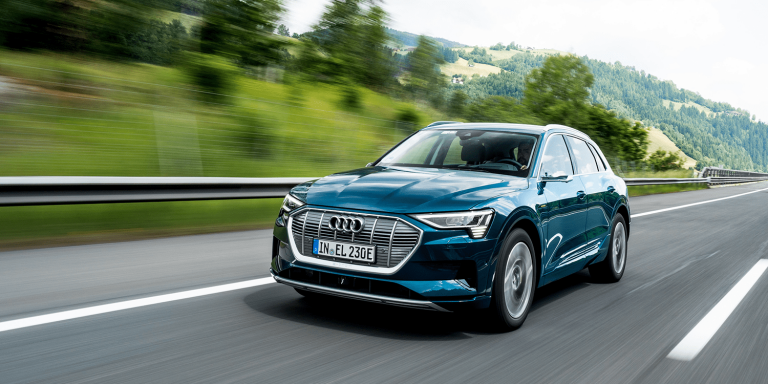 Az Audi e-tron volt a legnépszerűbb modell.