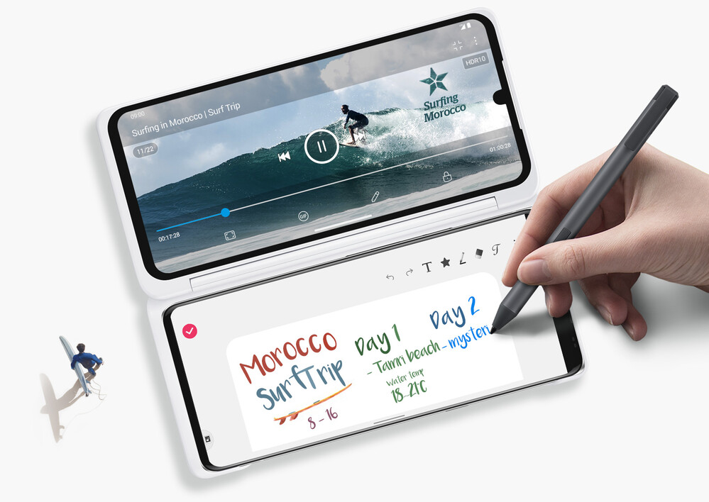 Stylus nem, de Dual Screen tok jár a Velvethez online rendelés esetén.