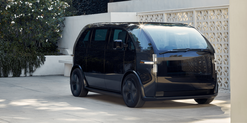 A Canoo Lifestyle Vehicle